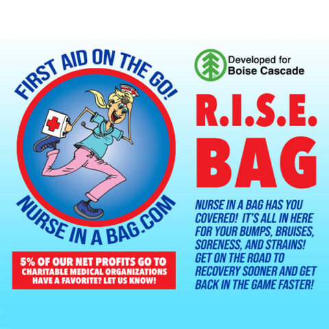 R.I.S.E. Bump & Bruise First Aid Bag | Nurse in a Bag